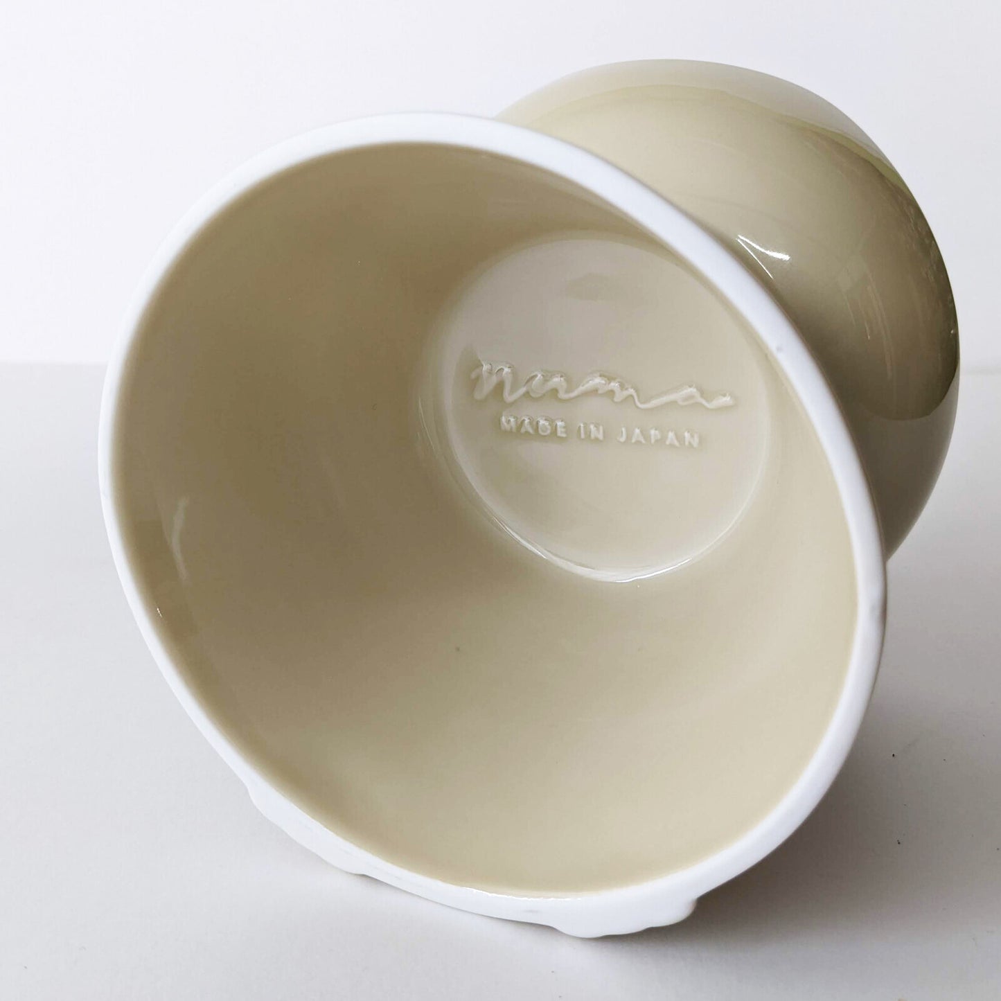 Mino Ware · Cat Dish: Handcrafted Tall Pet Bowl